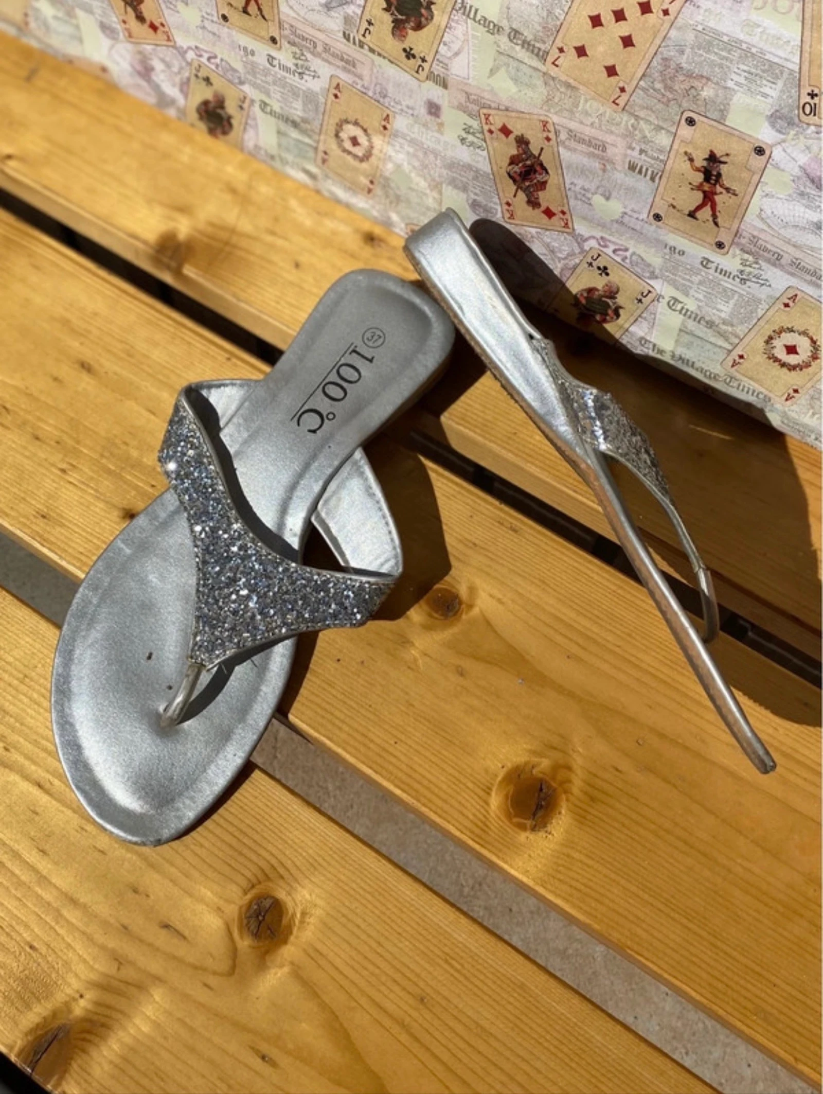 Zilveren sandalen – photo 2